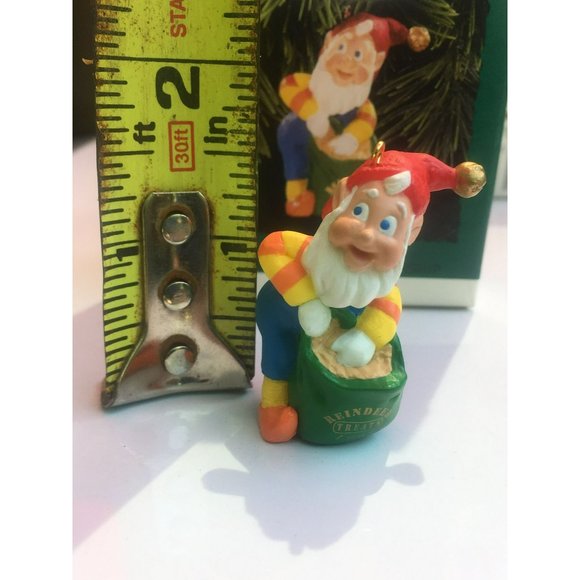 Hallmark Rudolph's Helper, Miniature Keepsake Christmas Ornament From 1996 - Picture 8 of 9